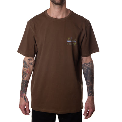 GARGOYLE TEE - BROWN / MUSTANG