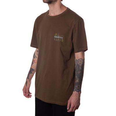 GARGOYLE TEE - BROWN / MUSTANG