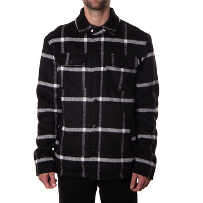 LAMB JACKET - BLACK / WHITE