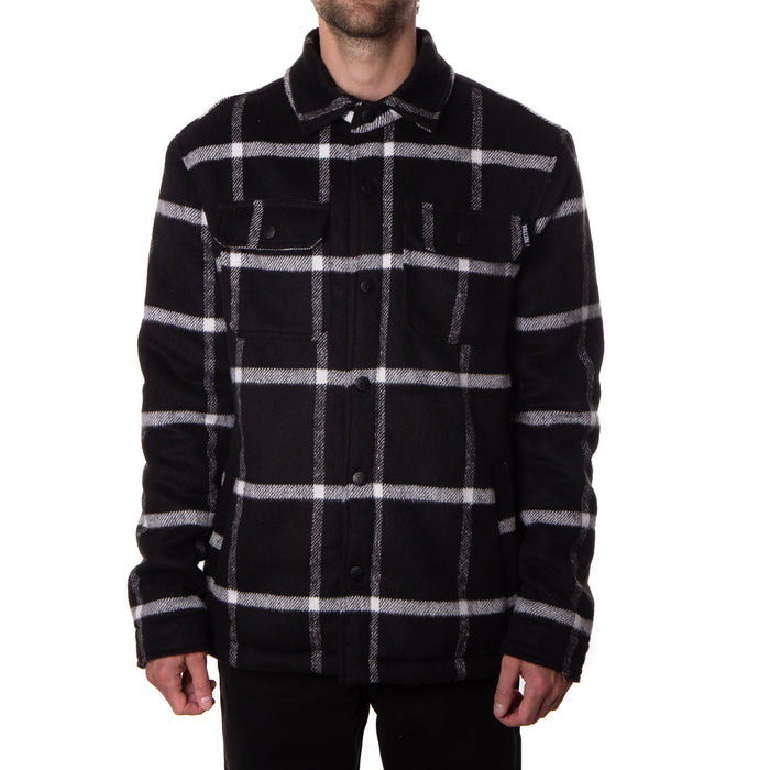 LAMB JACKET - BLACK / WHITE