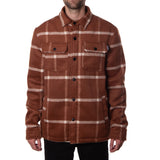 LAMB JACKET - RUST / WHITE