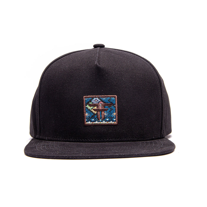 TRADEMARK PATCH FLAT - BLACK / NATIVE