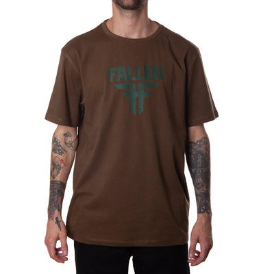 INSIGNIA TEE - BROWN / GREEN