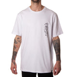 FLASH ART TEE - WHITE / BLACK