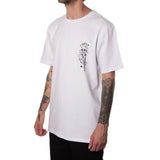FLASH ART TEE - WHITE / BLACK
