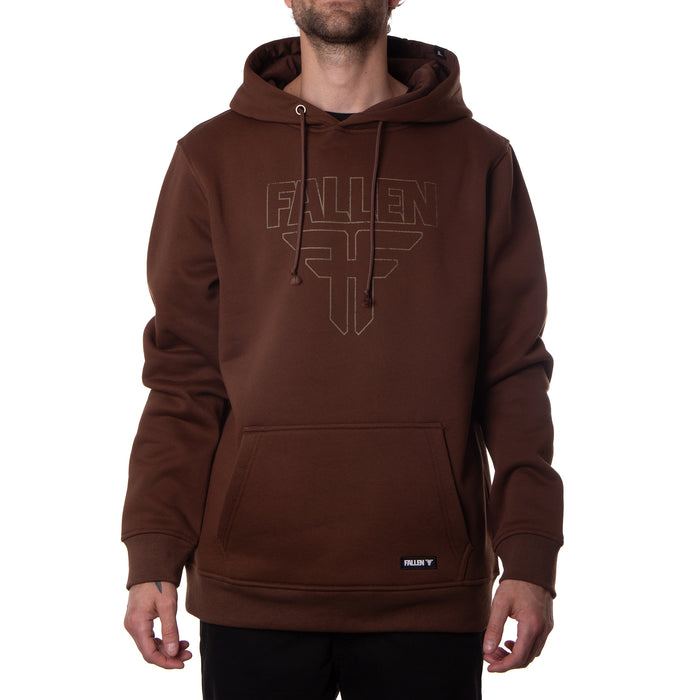 INSIGNIA HOODIE - BROWN / LIGHT BROWN
