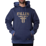 INSIGNIA HOODIE - BLUE / ALMOND