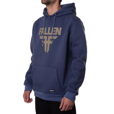 INSIGNIA HOODIE - BLUE / ALMOND