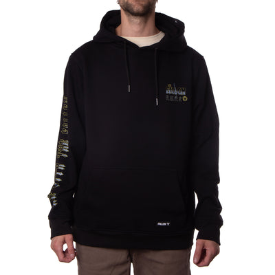 GARGOYLE HOODIE BLACK / WHITE