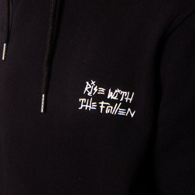 DARK HORSE TAROT HOODIE BLACK / WHITE