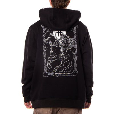 DARK HORSE TAROT HOODIE BLACK / WHITE