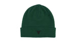 TRADEMARK EMBROIDERED BEANIE - FOREST GREEN