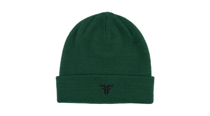 TRADEMARK EMBROIDERED BEANIE - FOREST GREEN