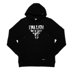 INSIGNIA HOODIE - BLACK / WHITE