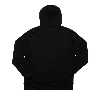 WRAPPED HOODIE - BLACK / WHITE