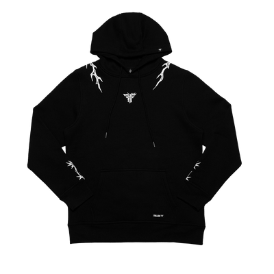 IRON HODDIE - BLACK / WHITE