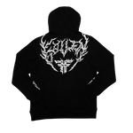 IRON HODDIE - BLACK / WHITE