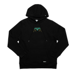WIZARD HOODIE - BLACK / PURPLE