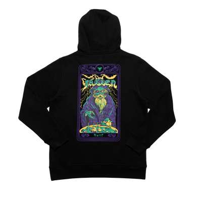 WIZARD HOODIE - BLACK / PURPLE