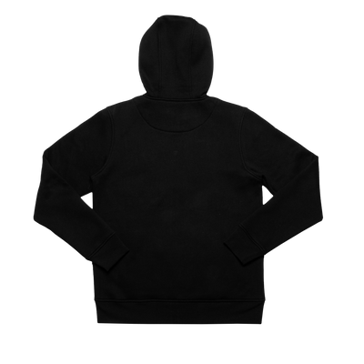 TRADITION ZIP HOODIE - BLACK / WHITE