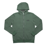 TRADITION ZIP HOODIE - OLIVE BLACK