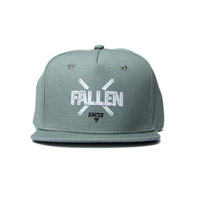 CURB CAP - MOSS GREEN / WHITE