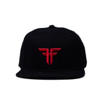 TRADEMARK ELASTIC FLAT - BLACK ENZYMATIC / RED