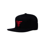 TRADEMARK ELASTIC FLAT - BLACK ENZYMATIC / RED