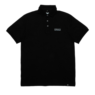 POLO OVERSIZE TEE - BLACK / WHITE