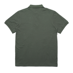 POLO OVERSIZE TEE - OLIVE / WHITE