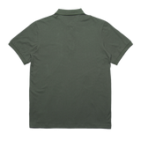 POLO OVERSIZE TEE - OLIVE / WHITE