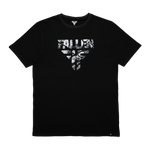 Insignia tee - asphal / white