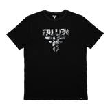 Insignia tee - asphal / white