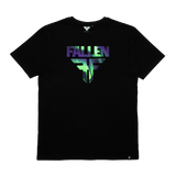 INSIGNIA TEE - BLACK / PURPLE
