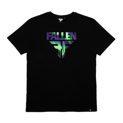 INSIGNIA TEE - BLACK / PURPLE