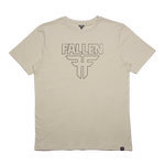 INSIGNIA TEE - IVORY / GREEN
