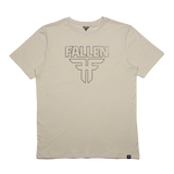 INSIGNIA TEE - IVORY / GREEN