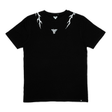 IRON TEE - BLACK / WHITE