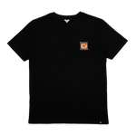 DARK RAVEN TEE - BLACK / WHITE