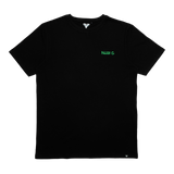 COFFIN TEE - BLACK / GREEN