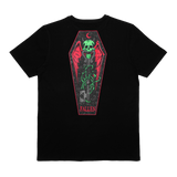 COFFIN TEE - BLACK / GREEN