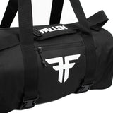UTILITY DUFFLE SMALL BAG - BLACK / WHITE