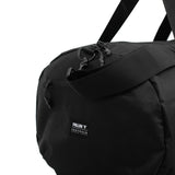 UTILITY DUFFLE SMALL BAG - BLACK / WHITE