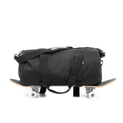 UTILITY DUFFLE SMALL BAG - BLACK / WHITE