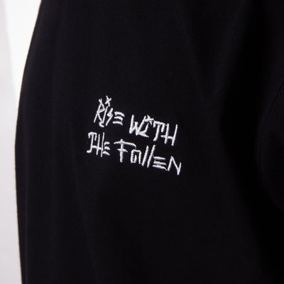 DARK HORSE TAROT TEE - BLACK / WHITE