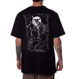 DARK HORSE TAROT TEE - BLACK / WHITE