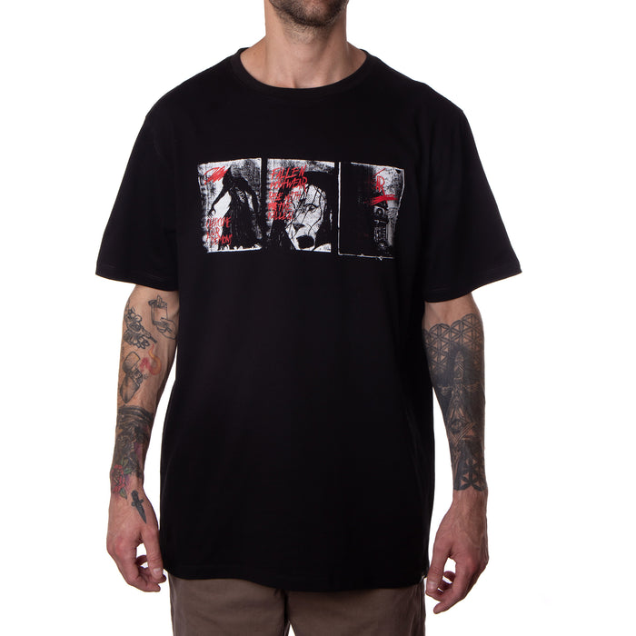 DEMONS TEE - BLACK / RED