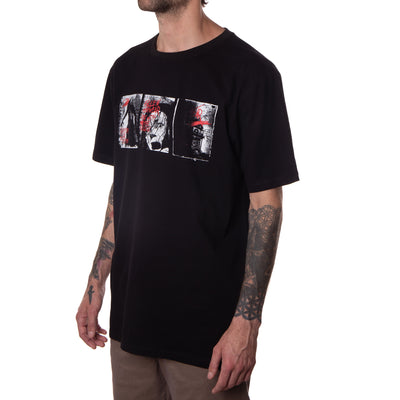 DEMONS TEE - BLACK / RED